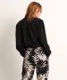 TerStal Dames uni top pofmouw zwart in maat - Thumbnail 3