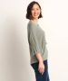 TerStal Dames viscose trui vleermuismouw groen in maat - Thumbnail 3