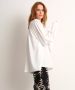 TerStal Dames wijde blouse pofmouw wit in maat - Thumbnail 4