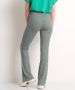 TerStal Dames zachte flared broek grafisch groen in maat - Thumbnail 3