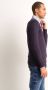 TerStal Heren basic uni trui blauw in maat - Thumbnail 4