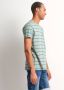 TerStal Heren gestreept t-shirt borstzakje groen in maat - Thumbnail 4