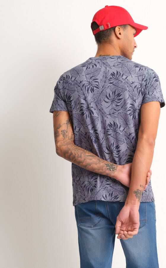 terStal Heren jersey t-shirt miami grijs in maat