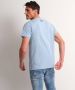 TerStal Heren jersey t-shirt rits blauw in maat - Thumbnail 3