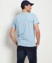 TerStal Heren jersey t-shirt stippenprint blauw in maat - Thumbnail 3