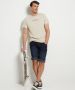 TerStal Heren jersey t-shirt tekstopdruk beige in maat - Thumbnail 2