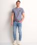 TerStal Heren jersey t-shirt zigzag blauw in maat - Thumbnail 2