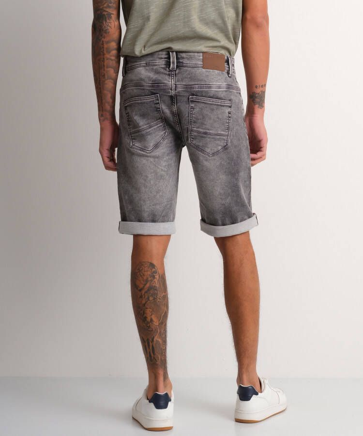 terStal Heren jogg jeans bermuda grijs in maat