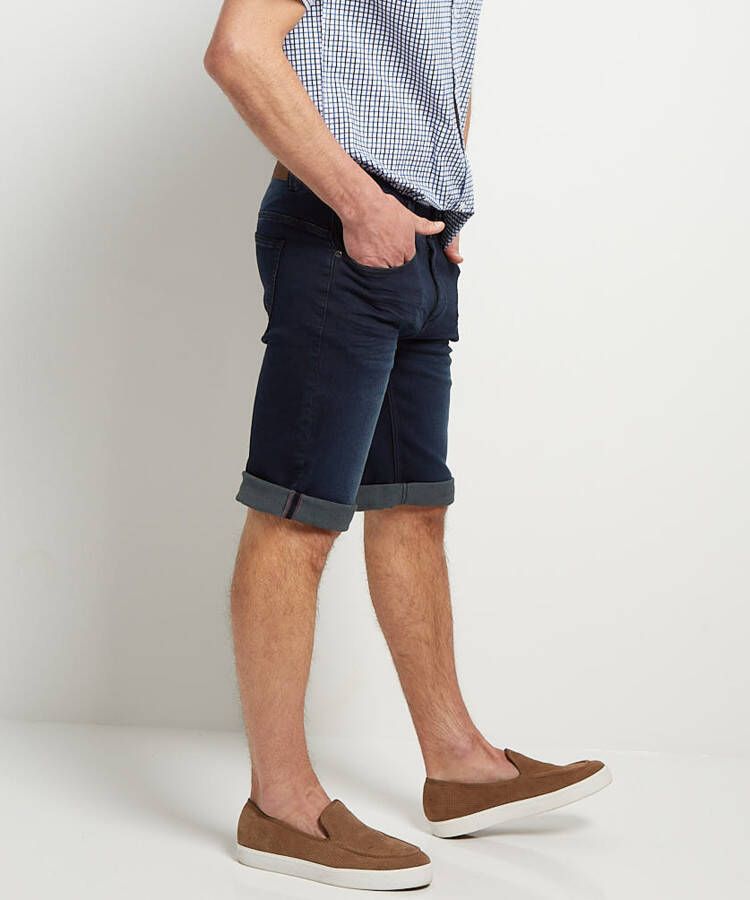 terStal Heren jogg jeans bermuda zwart in maat