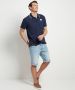 TerStal Heren pique polo Australian blauw in maat - Thumbnail 2