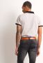TerStal Heren pique polo met print beige in maat - Thumbnail 3