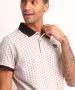 TerStal Heren pique polo met print beige in maat - Thumbnail 5
