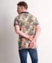 TerStal Heren pique polo tropische print beige in maat - Thumbnail 3