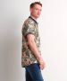 TerStal Heren pique polo tropische print beige in maat - Thumbnail 4