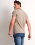 TerStal Heren pique polo tweetoon beige in maat - Thumbnail 2