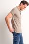 TerStal Heren pique polo tweetoon beige in maat - Thumbnail 3
