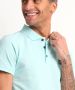 TerStal Heren pique polo uni mint in maat - Thumbnail 5