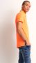 TerStal Heren pique polo uni oranje in maat - Thumbnail 5