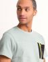 TerStal Heren pique t-shirt wafelpatroon mint in maat - Thumbnail 5