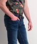 TerStal Heren skinny fit jogg jeans (mid) blauw in maat - Thumbnail 4