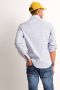 TerStal Heren slim fit overhemd blauw in maat - Thumbnail 3