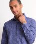 TerStal Heren slim fit overhemd blauw in maat - Thumbnail 4