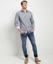 TerStal Heren slim fit overhemd zwart in maat - Thumbnail 2