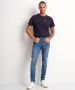TerStal Heren slim fit stretch jeans (blauw) blauw in maat - Thumbnail 2