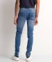 TerStal Heren slim fit stretch jeans (blauw) blauw in maat - Thumbnail 3