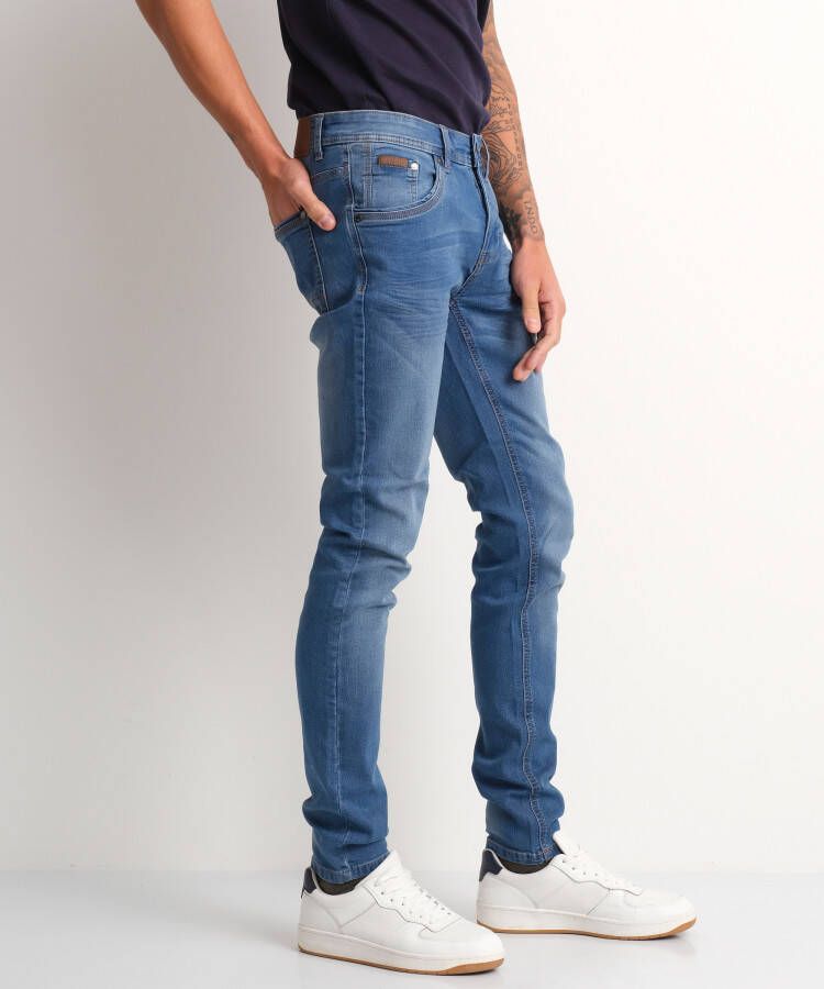 terStal Heren slim fit stretch jeans (blauw) blauw in maat