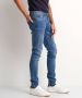 TerStal Heren slim fit stretch jeans (blauw) blauw in maat - Thumbnail 4