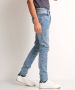 TerStal Heren slim fit stretch jeans (licht) blauw in maat - Thumbnail 4