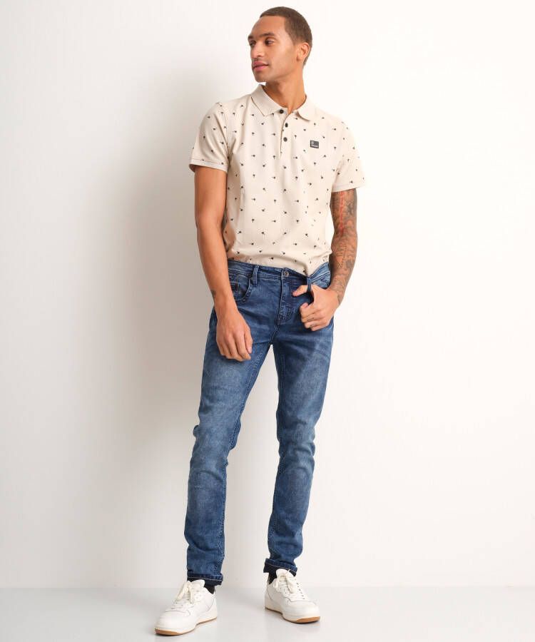 terStal Heren slim fit ultraflex jeans (donker) blauw in maat