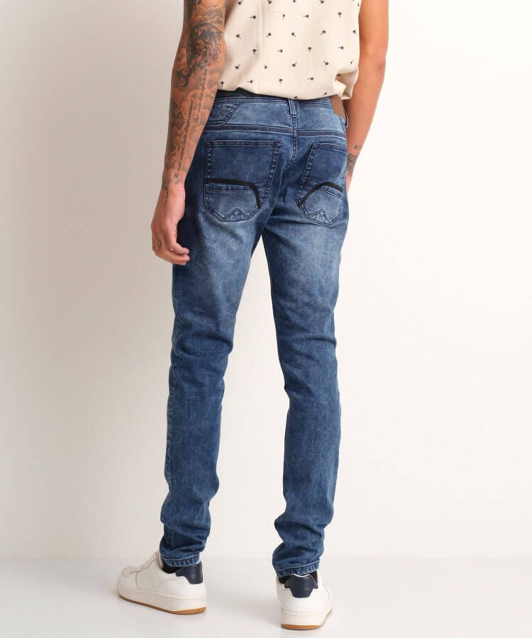 terStal Heren slim fit ultraflex jeans (donker) blauw in maat