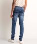 TerStal Heren slim fit ultraflex jeans (donker) blauw in maat - Thumbnail 3