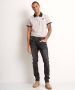 TerStal Heren slim fit ultraflex jeans (zwart) zwart in maat - Thumbnail 2