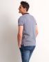 TerStal Heren sportieve pique polo blauw in maat - Thumbnail 2