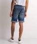 TerStal Heren stretch jeans bermuda blauw in maat - Thumbnail 3