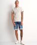 TerStal Heren uni pique polo beige in maat - Thumbnail 2