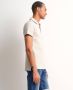 TerStal Heren uni pique polo beige in maat - Thumbnail 4