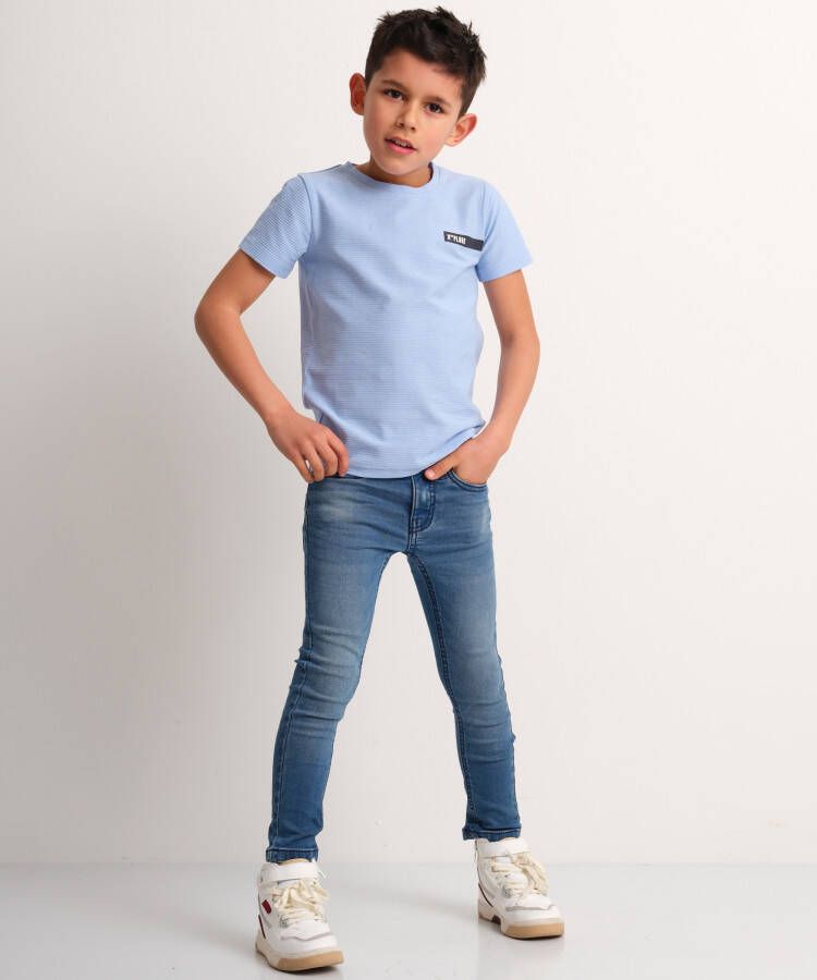 terStal Jongens fancy t-shirt blauw in maat