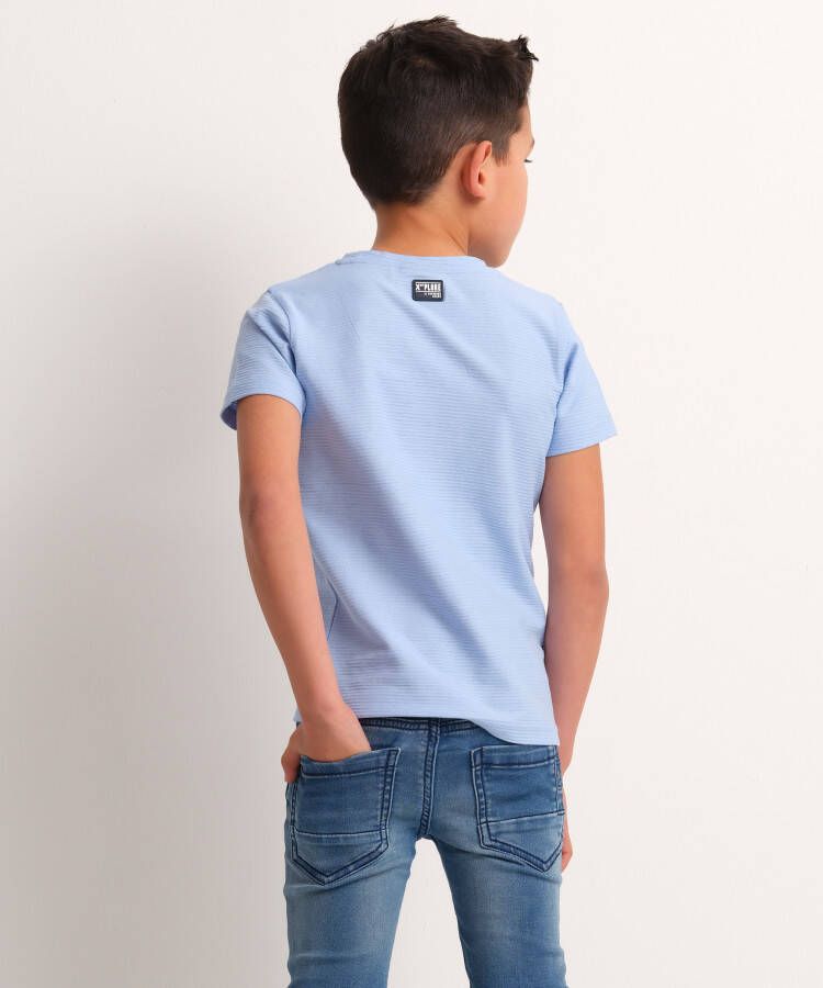 terStal Jongens fancy t-shirt blauw in maat