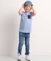 TerStal Jongens t-shirt borstzak embossprint blauw in maat - Thumbnail 2