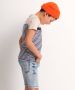 TerStal Jongens t-shirt borstzakje gestreept beige in maat - Thumbnail 4