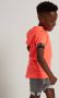 TerStal Jongens t-shirt capuchon backprint koraal in maat - Thumbnail 4