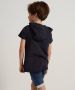 TerStal Jongens t-shirt capuchon en rits blauw in maat - Thumbnail 3