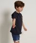 TerStal Jongens t-shirt capuchon en rits blauw in maat - Thumbnail 4