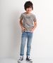 TerStal Jongens t-shirt gestreept dessin beige in maat - Thumbnail 2