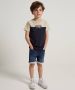 TerStal Jongens tweekleurig t-shirt beige in maat - Thumbnail 2