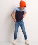 TerStal Jongens tweekleurig t-shirt blauw in maat - Thumbnail 2
